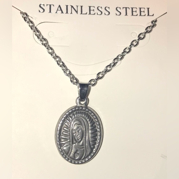 Our Lady of Graces Virgin Mary Miraculous Medal Devotion Sacred Catholic Pendant - Picture 8 of 16